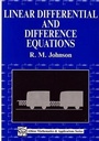 Cover: Linear Differential and Difference Equations - Horwood Publishing Ltd