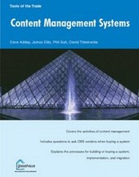 Enlarge image Cover: CONTENT MANAGEMENT, - Glasshaus