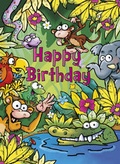 Cover: Happy Birthday - Jungle - Best Publishing Ever Ltd
