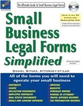 Cover: Small Business Legal Forms Simplified - Nova Publishing Company