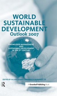 Enlarge image Cover: World Sustainable Development Outlook 2007 - Greenleaf Publishing