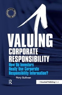 Enlarge image Cover: Valuing Corporate Responsibility - Greenleaf Publishing