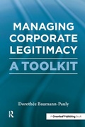 Cover: Managing Corporate Legitimacy - Greenleaf Publishing