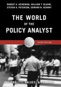 Cover: The World of the Policy Analyst - CQ Press