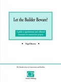 Cover: Let the Builder Beware? - Chandos Publishing (Oxford) Ltd