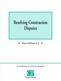 Cover: Resolving Construction Contracts - Chandos Publishing (Oxford) Ltd