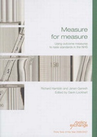 Enlarge image Cover: Measure for Measure - Policy Exchange