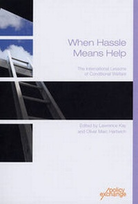 Enlarge image Cover: When Hassle Means Help - Policy Exchange