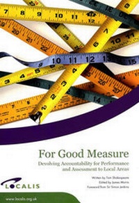 Enlarge image Cover: For Good Measure - Policy Exchange