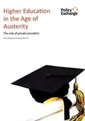 Cover: Higher Education in the Age of Austerity - Policy Exchange