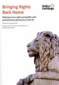 Cover: Bringing Rights Back Home - Policy Exchange