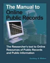 Enlarge image Cover: The Manual to Online Public Records - Facts on Demand Press