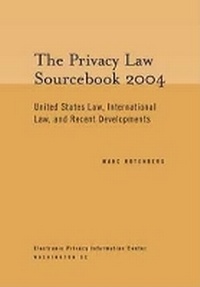Enlarge image Cover: Privacy Law Sourcebook 2004 - Epic