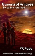 Cover: Queens of Antares: Bloodline Returned - Elsewhen Press