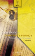 Cover: An Introduction to Corporate Finance - Securities Institute ltd