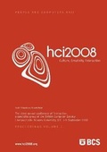 Cover: Proceedings of HCI 2008 (Vol. 1) 2008 - British Computer Society