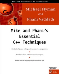 Enlarge image Cover: Mike and Phani's Essential C++ Techniques - APress