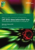 Cover: CAT 2010: Ideas before their time - BCS, The Chartered Institute for IT