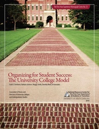 Enlarge image Cover: Organizing for Student Success - National Resource Center for The First Year Experience & Students in Transition
