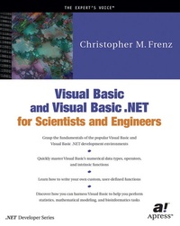 Abbildung von: Visual Basic and Visual Basic .NET for Scientists and Engineers - Apress