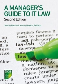 Enlarge image Cover: A Manager's Guide to IT Law - BCS, The Chartered Institute for IT
