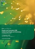 Cover: Proceedings of HCI 2009 2009 - BCS, The Chartered Institute for IT