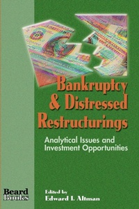 Abbildung von: Bankruptcy and Distressed Restructurings - Beard Books