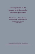 Cover: The Signgificance of the Message of the Resurrection for Faith in Jesus Christ - SCM Press