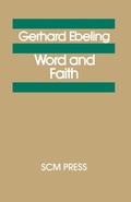 Cover: Word and Faith - SCM Press