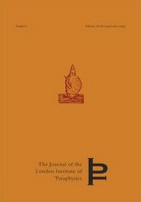 Enlarge image Cover: A Chronological Pantheon of Pataphysics - Atlas Press