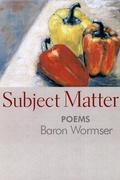 Cover: Subject Matter - Sarabande Books, Incorporated