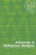 Cover: Advances in Behaviour Analysis - University College Dublin Press