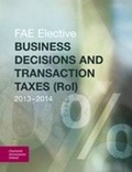 Cover: Business Decisions and Transaction Taxes RoI 2013 - 2014 - Chartered Accountants Ireland