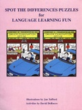 Cover: Spot the Differences Puzzles for Language Learning Fun - Full Blast Productions