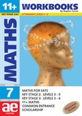 Cover: 11+ Maths: Workbook Bk. 7 - Accelerated Education Publications Ltd