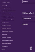Cover: Bibliography of Translation Studies: 2000 - St Jerome Publishing