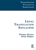 Cover: Legal Translation Explained - St Jerome Publishing