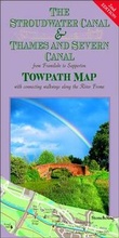 Cover: The Stroudwater Canal and Thames and Severn Canal Towpath Map - Darien-Jones Publishing