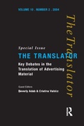 Cover: Key Debates in the Translation of Advertising Material - St Jerome Publishing