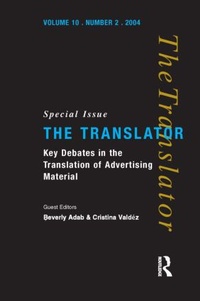 Enlarge image Cover: Key Debates in the Translation of Advertising Material - St Jerome Publishing