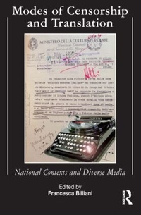 Enlarge image Cover: Modes of Censorship - St Jerome Publishing