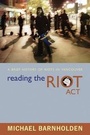 Cover: Reading the Riot Act - Anvil Press Publishers Inc