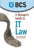 Cover: A Manager's Guide to IT Law - British Computer Society