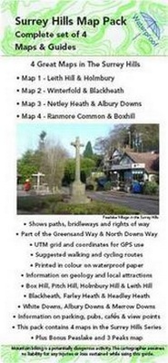 Abbildung von: Surrey Hills Map and Guide Pack - Trailmaps