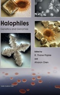 Cover: Halophiles: Genetics and Genomes - Caister Academic Press