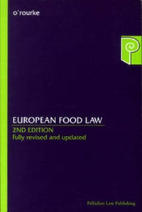 Abbildung von: European Food Law - Palladian Law Publishing Ltd