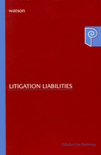 Enlarge image Cover: Litigation Liabilities - Palladian Law Publishing Ltd