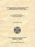 Cover: An Archaeological Sample Survey of the Middle Santa Cruz River Basin, Picacho Reservoir to Tucson, Arizona - Arizona State Museum