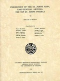 Cover: Prehistory of the St. Johns Area, East-Central Arizona - Arizona State Museum