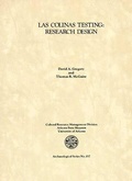 Cover: Research Design for the Testing of Interstate 10 Corridor Prehistoric and Historic Archaeological Remains - Arizona State Museum